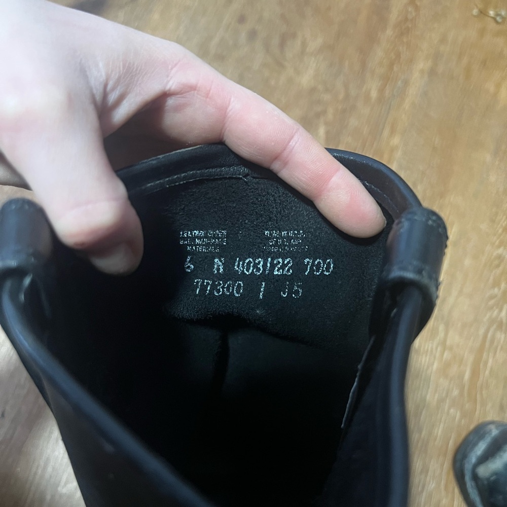 Frye Black Leather Moto Boots - Picture 7 of 7